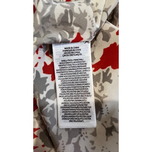 NEW POLO RALPH LAURENFloral Crinkled Georgette Dress In Basil Floral SIZE 4 - Picture 11 of 11